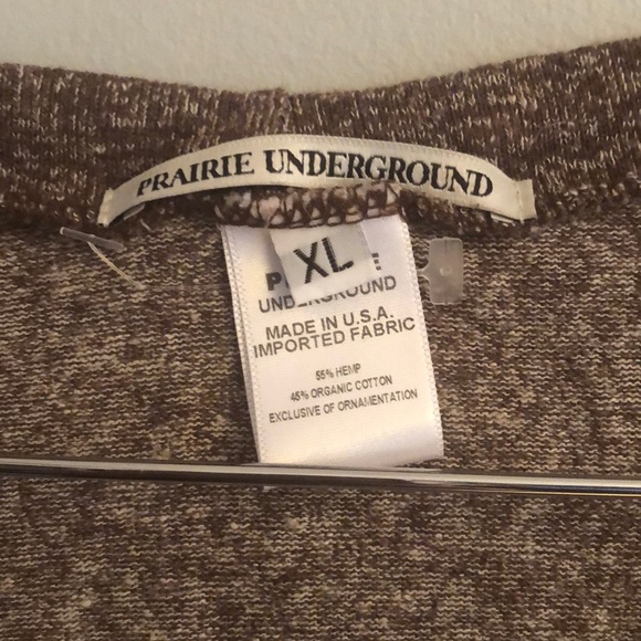 NWOT PRAIRIE UNDERGROUND SPACE DYED BREEZY TEE - Picture 2 of 4